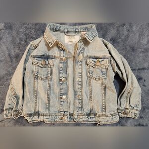 zara baby jean jacket 18-24 months
